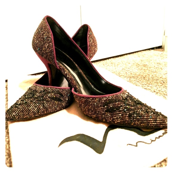 Nina Heels Size 7.5 - Picture 1 of 8